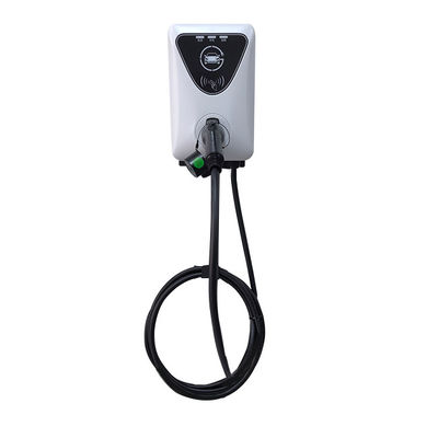 Carregador comercial portátil Wallbox EV com cabo de carregamento de 5m e potência de saída de 7kW