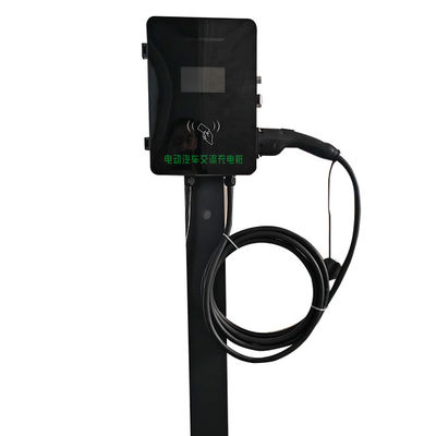 Carregador de veículos elétricos portátil de tipo 2 22KW OCPP de 3 fases com RFID / código QR de varredura / método de faturamento APP