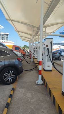 60kw 80kw 120kw Type2 EV Charging Stack com suporte OCPP e temperatura de trabalho -20C- 50C