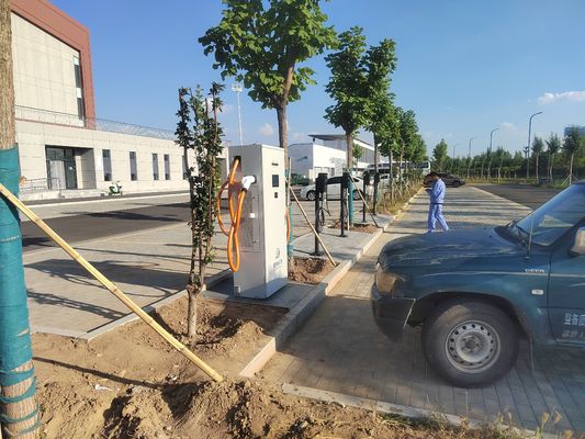 CCS2 Estação OCPP 1.6J DC EV Carregador com potência de saída de 160KW e design montado no chão